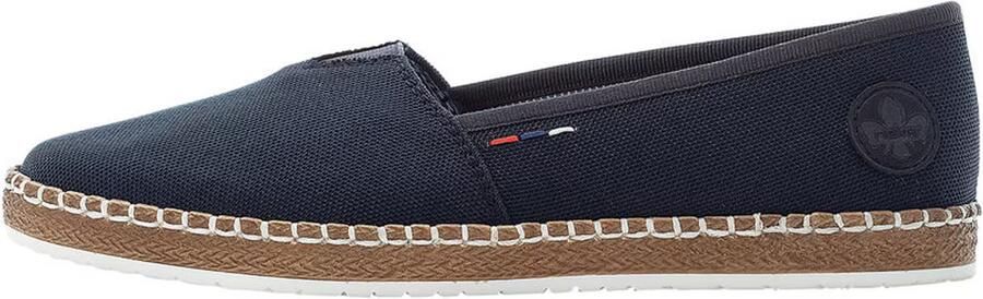 Rieker Dames Instappers M2278 Blauw Comfort & Stijl - Foto 5