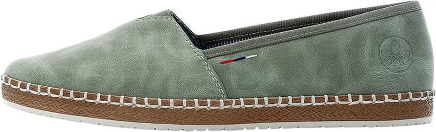 Rieker Espadrilles pastelgroen - Foto 6