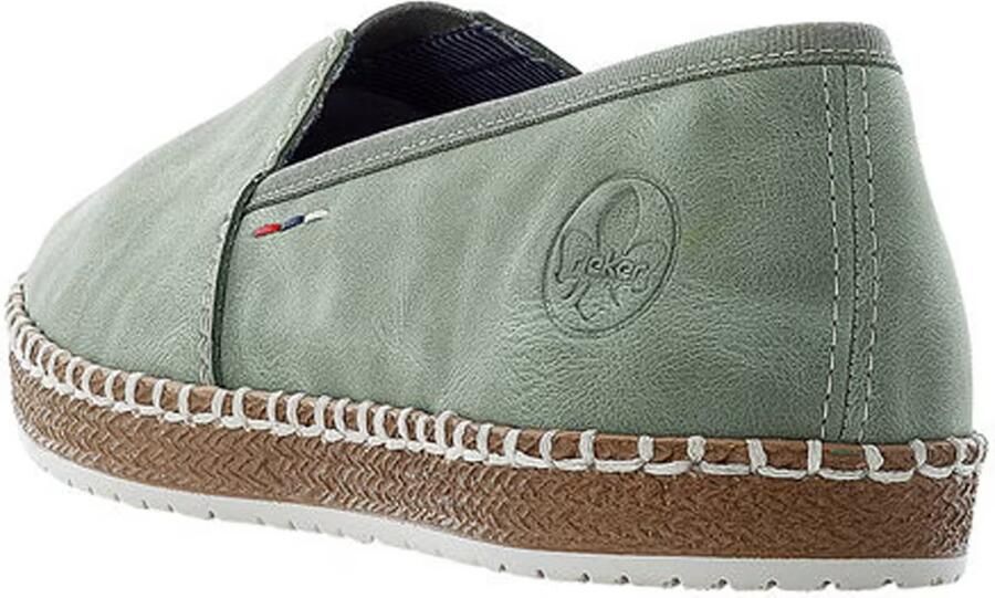 Rieker Espadrilles pastelgroen - Foto 3