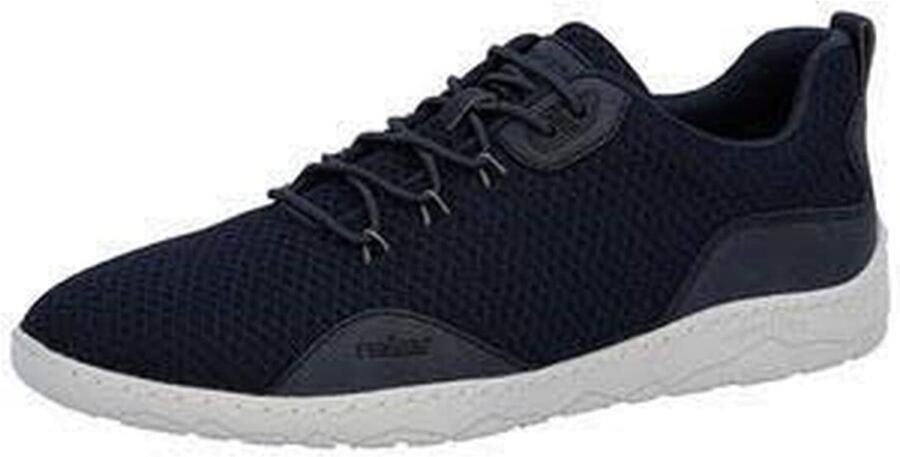 Rieker Huisschoen 'Slipper Herren 08350-14 Echtleder in blau' blauw