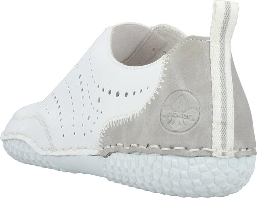 Rieker Comfort Veterschoenen voor Dames in het wit - Foto 4