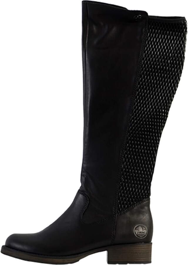 Rieker Cristallino Utah Fino Boots Zwart Dames - Foto 2