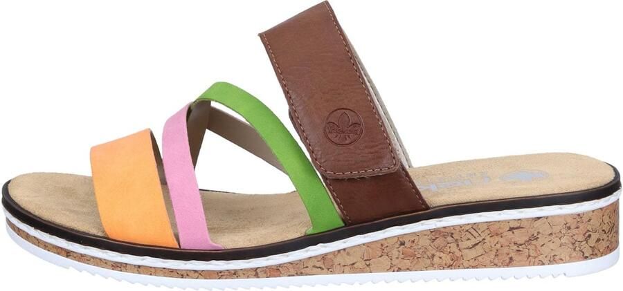 Rieker Slipper V3652-96 Multi Zacht Voetbed - Foto 4