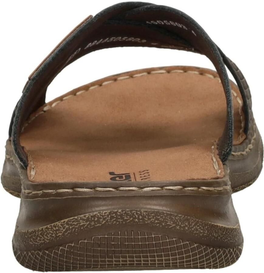 Rieker Lichtgewicht Bruine Slipper met Zacht Voetbed Brown Heren - Foto 4