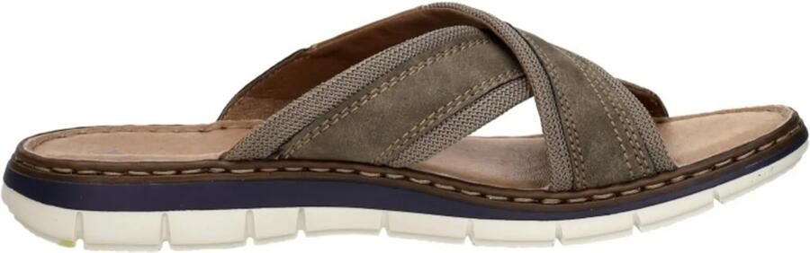 Rieker 27070-54 heren slippers groen