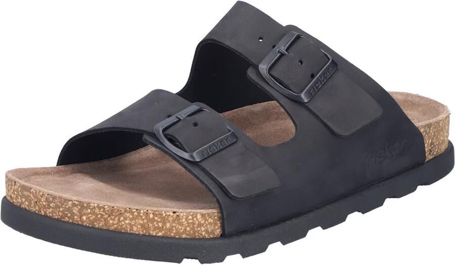 Rieker Slippers zomerschoen strand schoen huisschoen met comfortabel voetbed - Foto 4