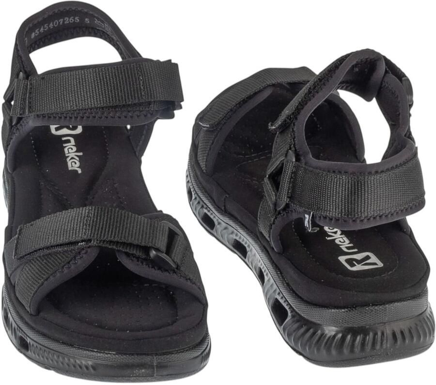Rieker Sandals 64052 Vrouwen Zwart Sandalen - Foto 3