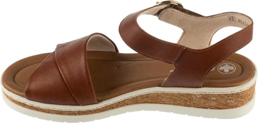Rieker Sandalen met sleehak Sandals V4191 - Foto 2