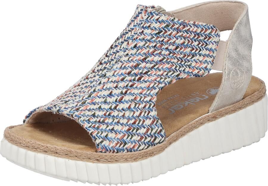 Rieker Sandals 69284 Vrouwen Veelkleurig Sandalen - Foto 7