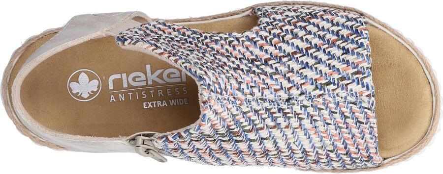 Rieker Sandals 69284 Vrouwen Veelkleurig Sandalen - Foto 4
