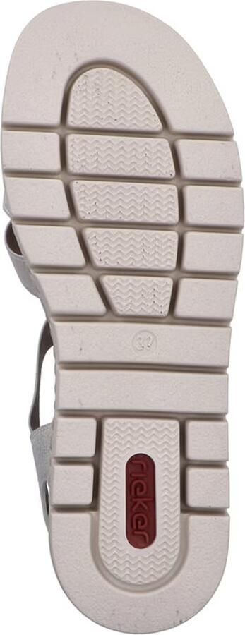 Rieker Sandalen met sleehak V4918 - Foto 6