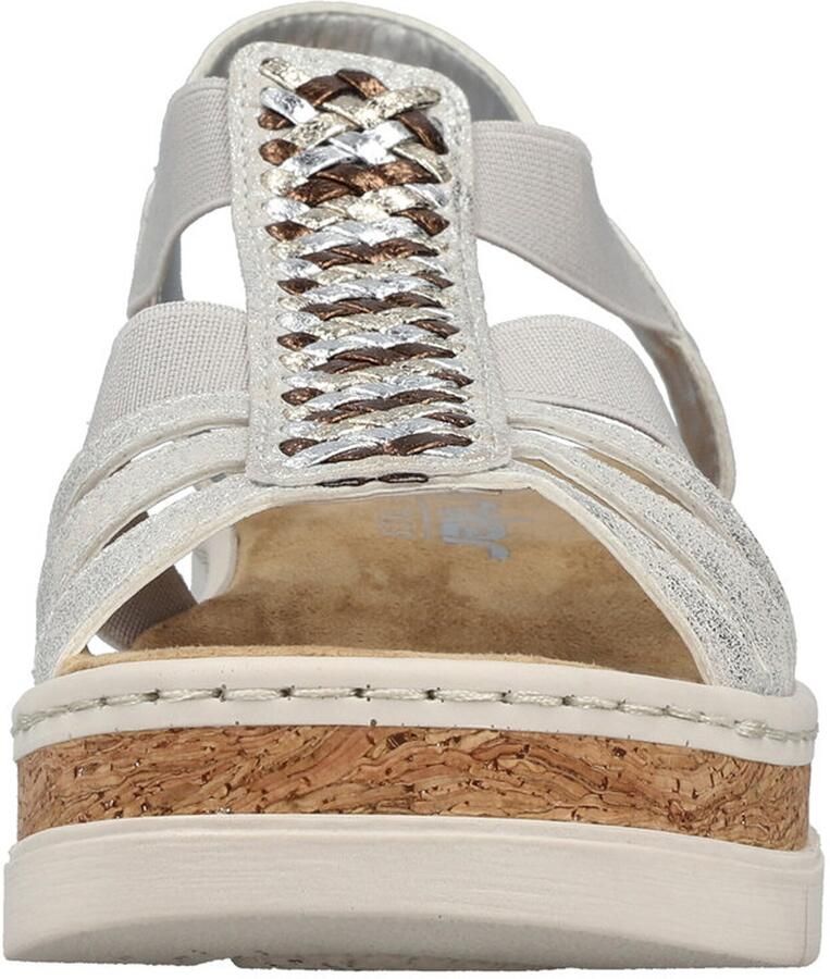 Rieker Sandalen met sleehak V4918 - Foto 7