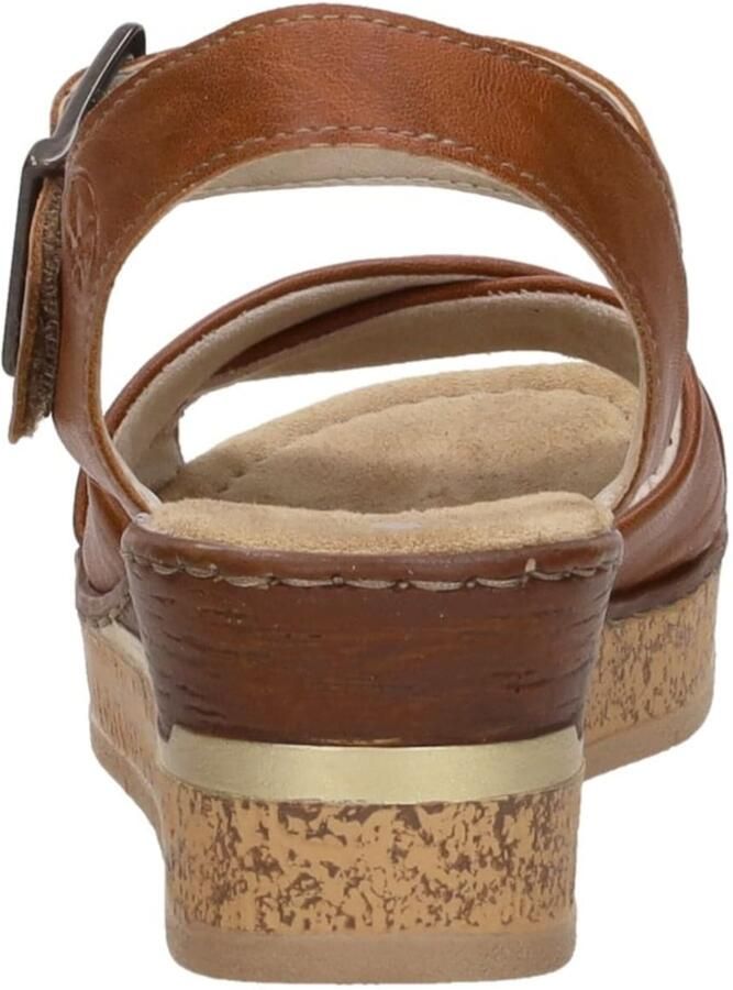 Rieker Sandalen Hak Sandalen Hak Cognac - Foto 4