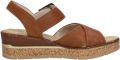 Rieker Sandalen Hak Sandalen Hak Cognac - Bruin