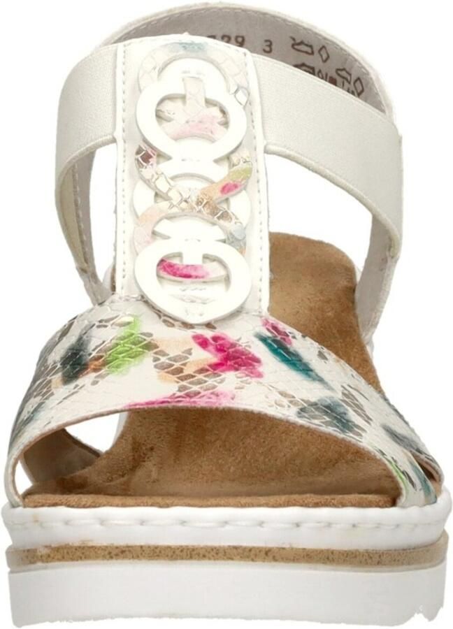 Rieker Zomer sandaal met vrolijke print Multicolor Dames - Foto 3