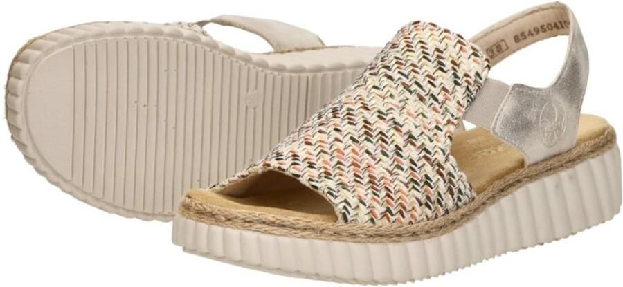 Rieker Sandaal 'Sandalen Plat' beige - Foto 10