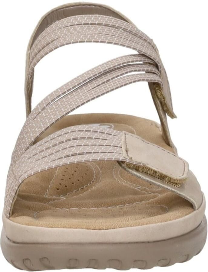 Rieker Sandalen zomerschoen sandaal sleehak met elastieken - Foto 3