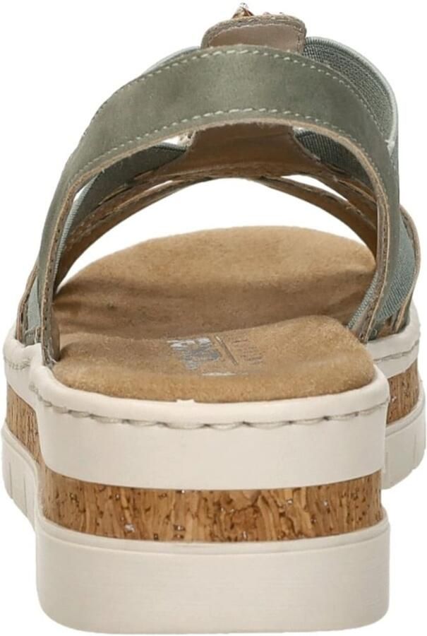 Rieker Sandalen F-Leest groen Synthetisch - Foto 4