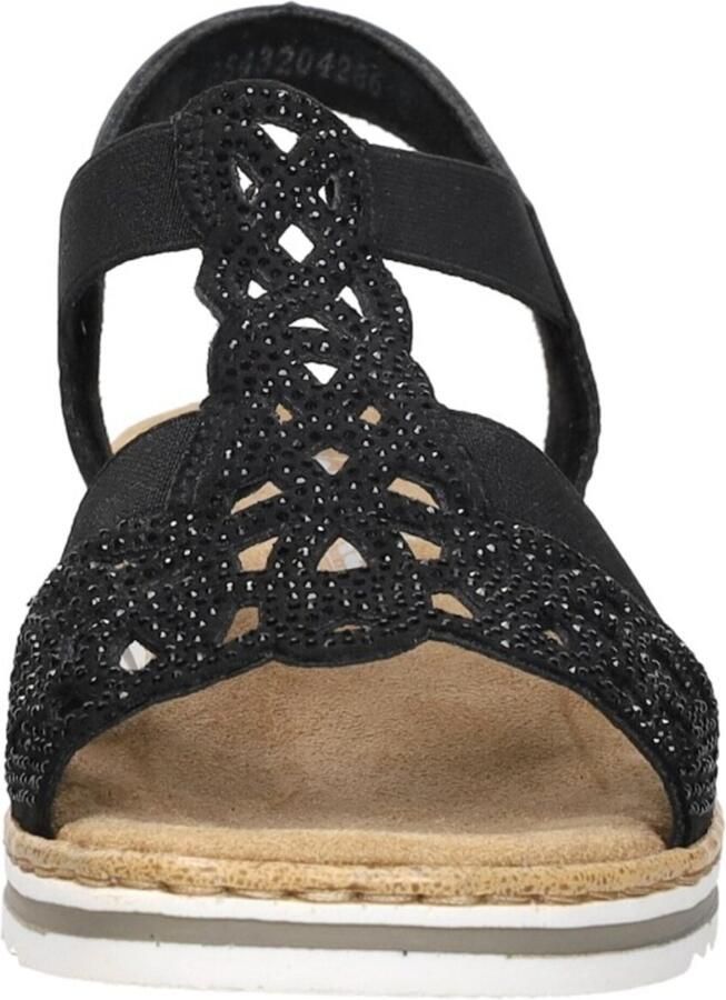 Rieker Sandalen met sleehak - Foto 3