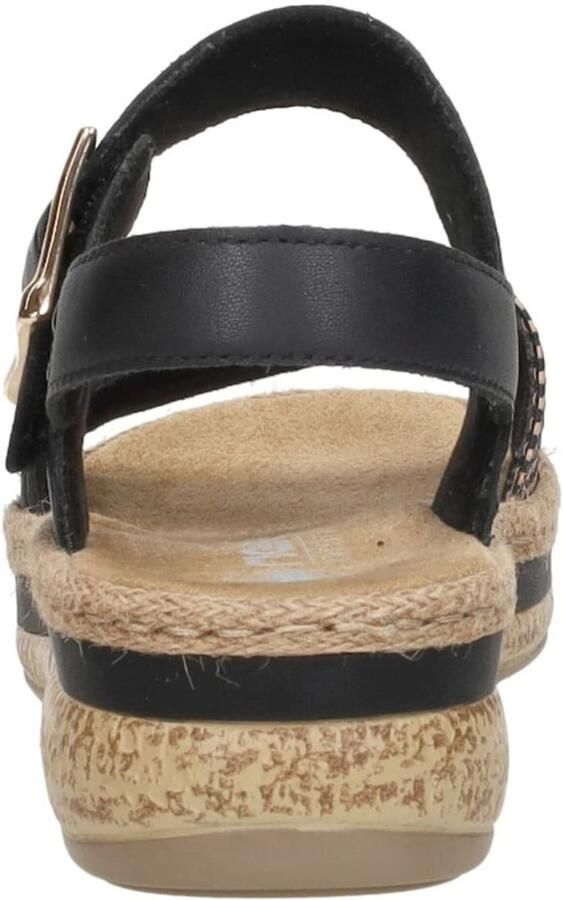 Rieker Sandalen zwart Synthetisch Dames - Foto 4