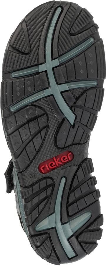 Rieker dames trekking sandalen blauw-grijs Sandalen 68851-14 blauw-grijs - Foto 8