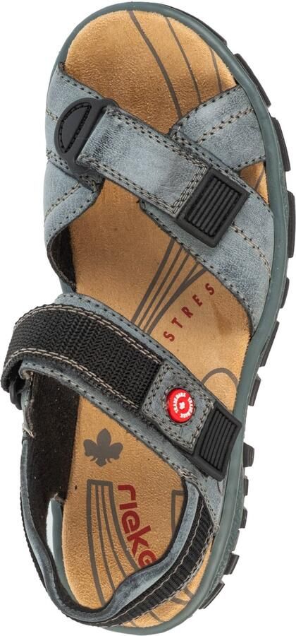 Rieker dames trekking sandalen blauw-grijs Sandalen 68851-14 blauw-grijs - Foto 7