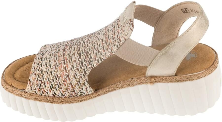Rieker Sandals 69172 Vrouwen Beige Sandalen - Foto 2