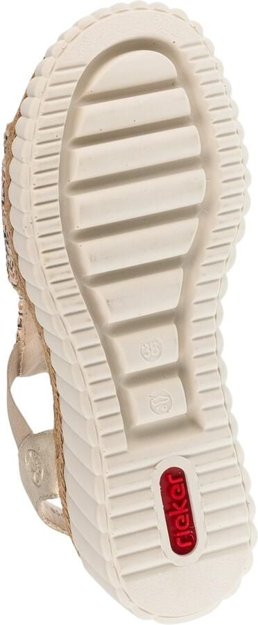 Rieker Sandals 69172 Vrouwen Beige Sandalen - Foto 4