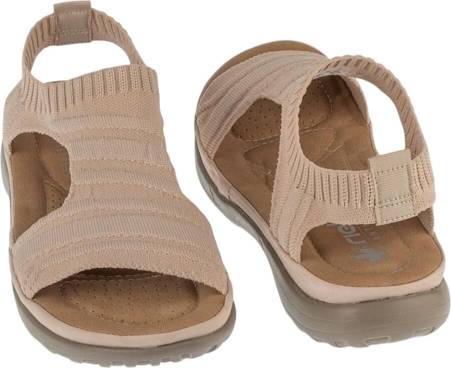 Rieker Sandals 62741 Vrouwen Beige Sandalen - Foto 3