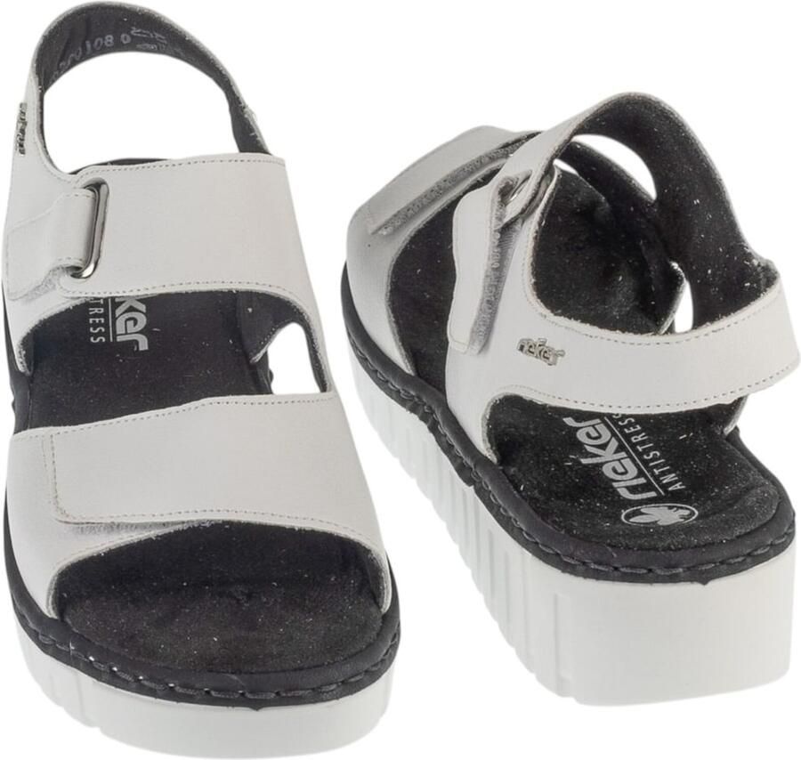 Rieker Sandals Vrouwen Wit Sandalen - Foto 3