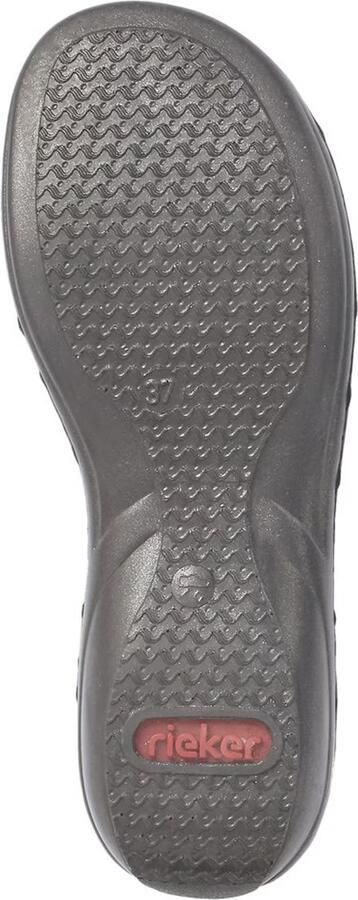 Rieker Sandalen zomerschoen sandaal keilhak met decoratieve applicatie - Foto 3
