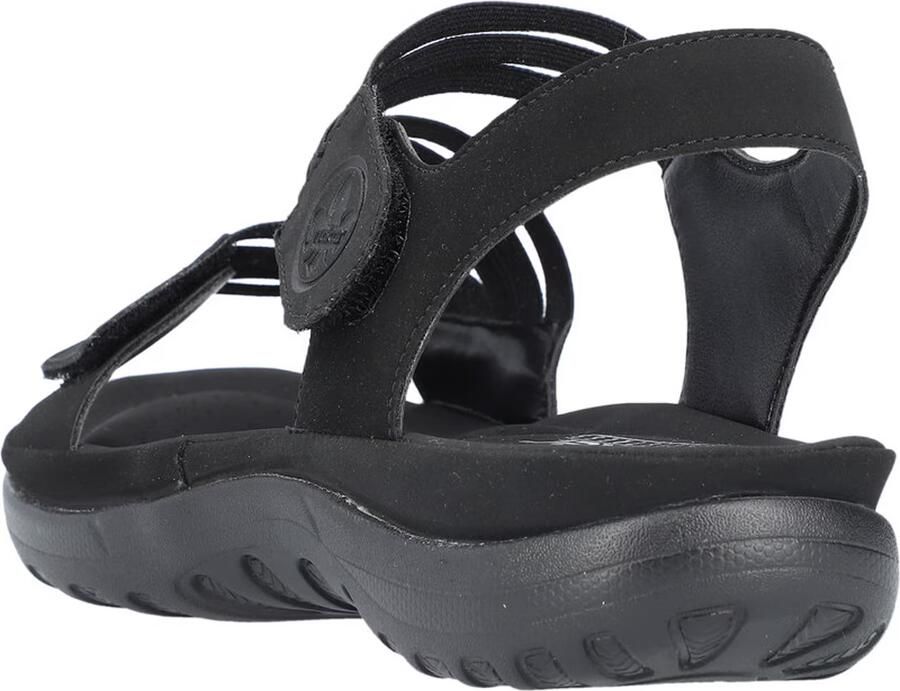 Rieker Sandals 64870 Vrouwen Zwart Sandalen - Foto 5