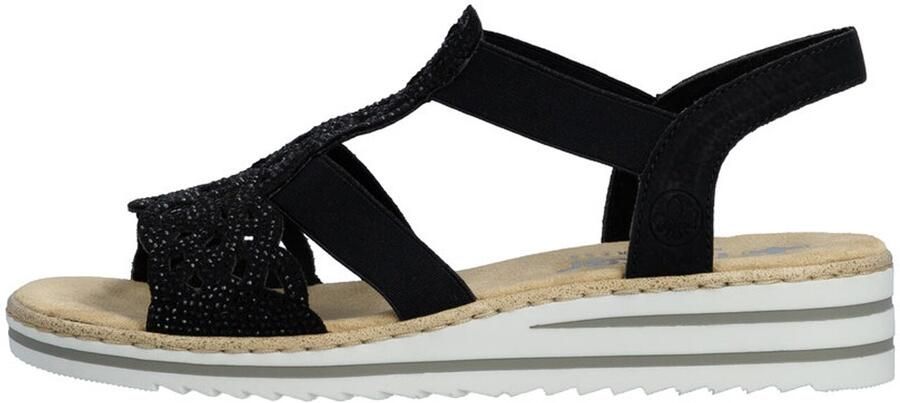 Rieker Sandalen met sleehak Sandalen - Foto 9