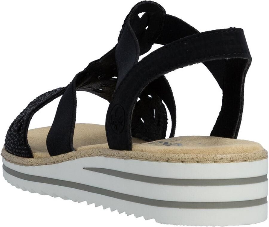 Rieker Sandalen met sleehak Sandalen - Foto 10