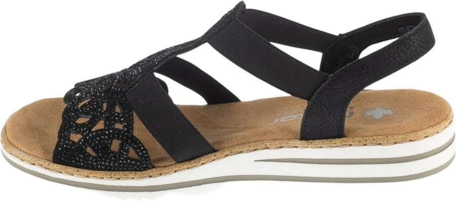 Rieker Sandalen met sleehak - Foto 10