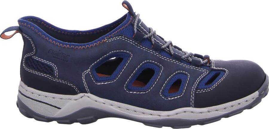 Rieker Slip-on sneakers vrijetijdsschoen lage schoen instapschoen gewatteerde hielafsluiting - Foto 10