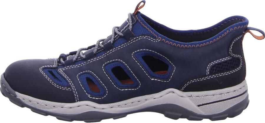 Rieker Slip-on sneakers vrijetijdsschoen lage schoen instapschoen gewatteerde hielafsluiting - Foto 11
