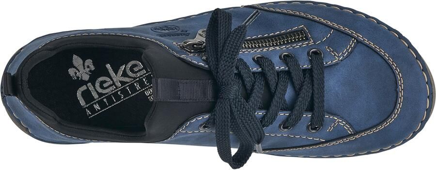 Rieker Slip-on sneakers slipper instapschoen met elastische instap - Foto 6