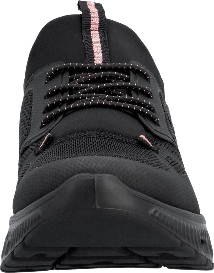 Rieker Dames Slippers Sneaker Vegan MemoSoft Elastisch M6078-00 Black - Foto 3