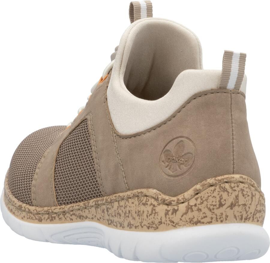 Rieker Slip-on sneakers instapschoen lage schoen slipper vrijetijdsschoen met elastische instap - Foto 5