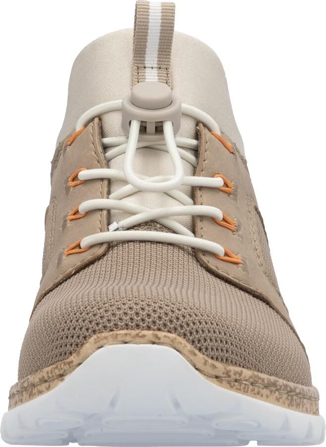 Rieker Slip-on sneakers instapschoen lage schoen slipper vrijetijdsschoen met elastische instap - Foto 6