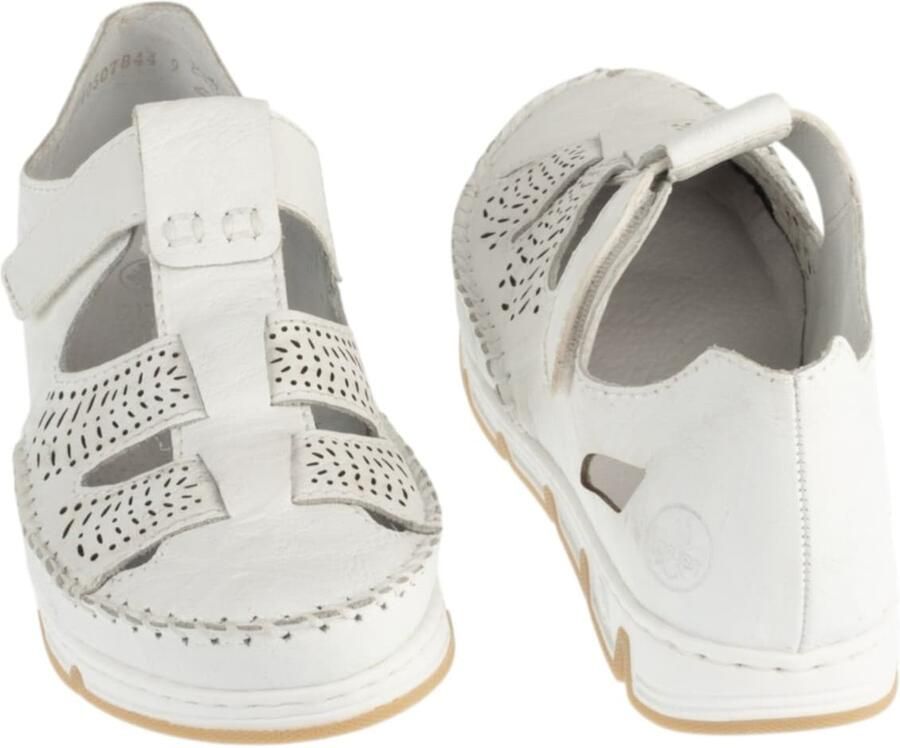 Rieker Shoes 49958 Vrouwen Wit Schoenen - Foto 5
