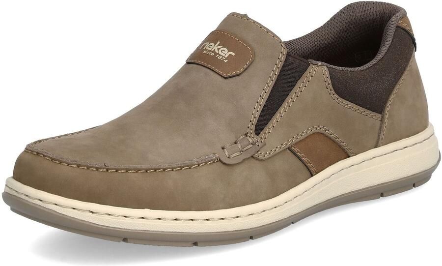 Rieker Instappers Moccasin loafer comfort schoen met elastische band voor goede pasvorm - Foto 7