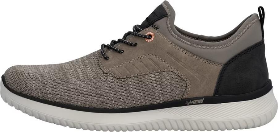 Rieker Heren Instappers B9651-64 Beige Blue - Foto 7