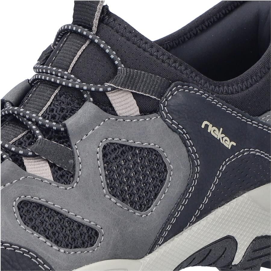 Rieker Slip-on sneakers trekking schoen outdoorschoen instapschoen met elastiek - Foto 3