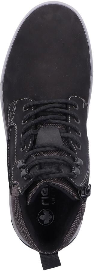 Rieker Sneakers hoog grijs zwart - Foto 4
