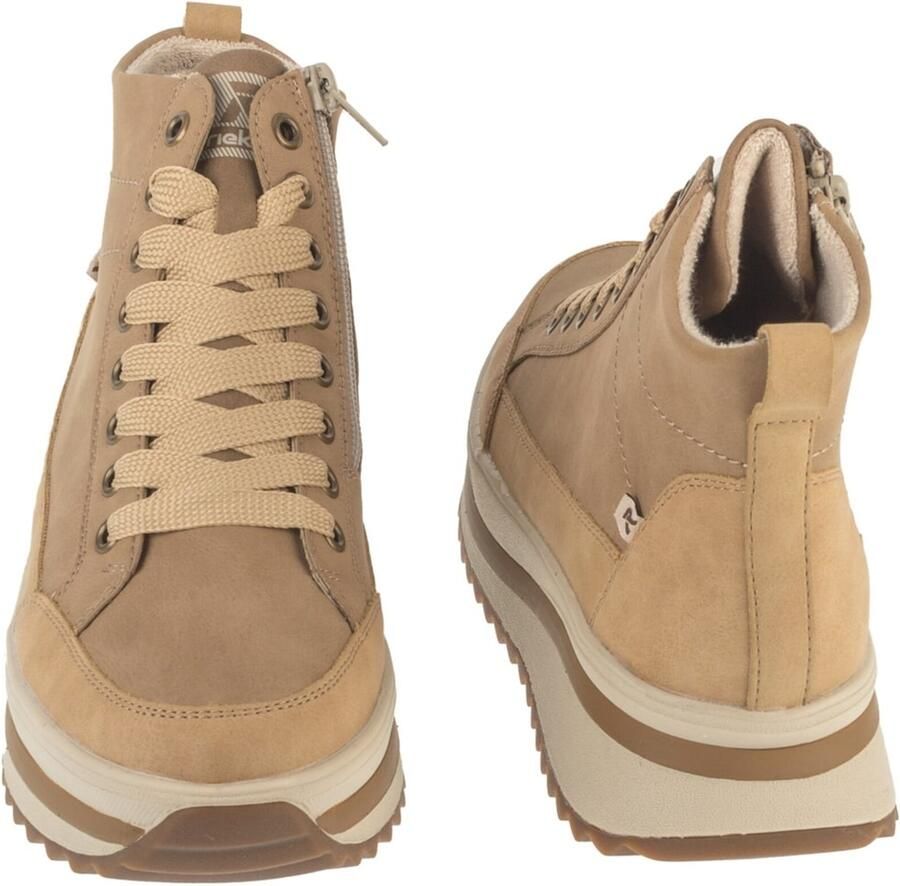 Rieker Shoes W3871 Vrouwen Bruin Sneakers - Foto 3
