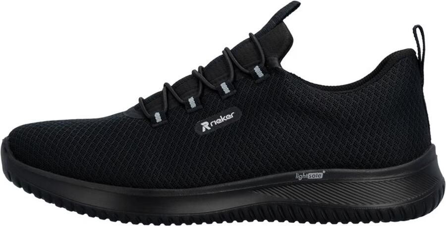 Rieker Heren Instap Sneaker Low B9655-00 Black Blue - Foto 6