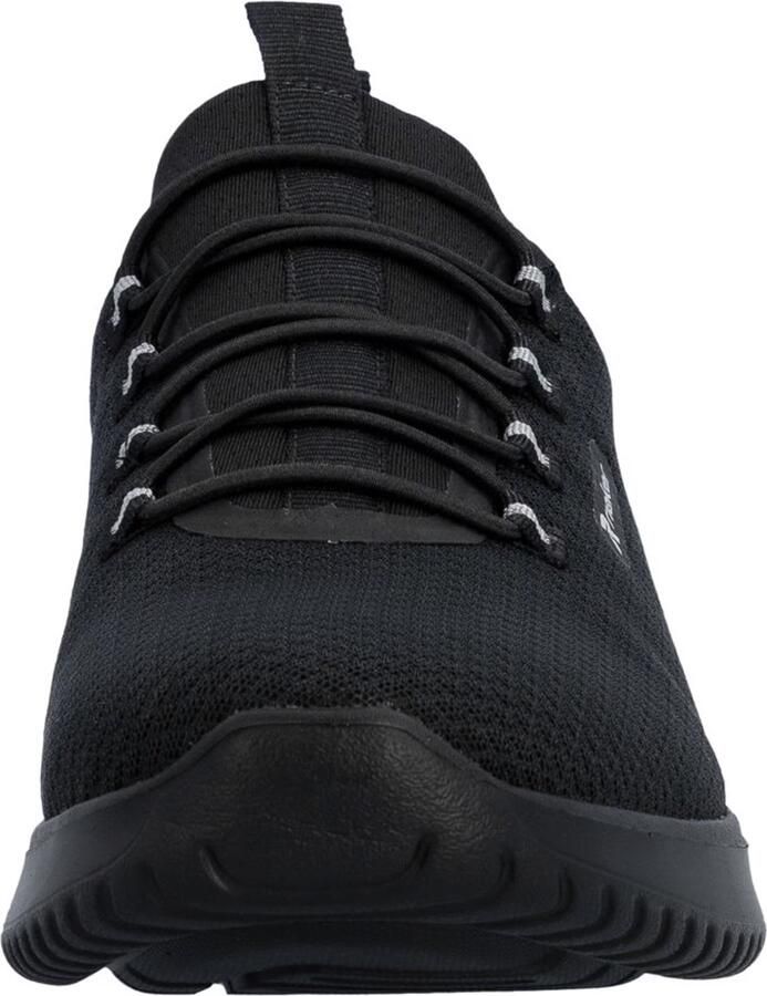 Rieker Heren Instap Sneaker Low B9655-00 Black Blue - Foto 5