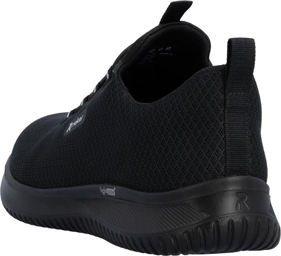 Rieker Heren Instap Sneaker Low B9655-00 Black Blue - Foto 4